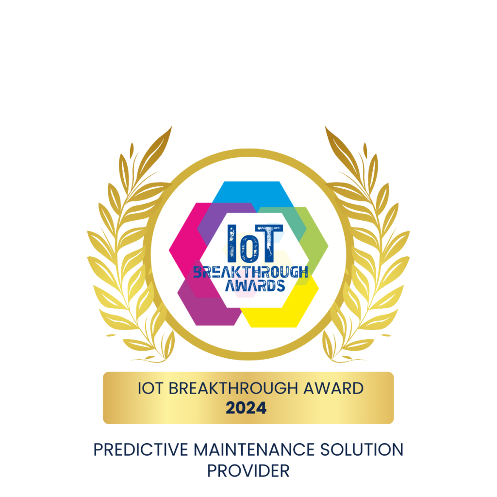 IOT Breakthrough Award 2024 for predictive maintenance solution provider category