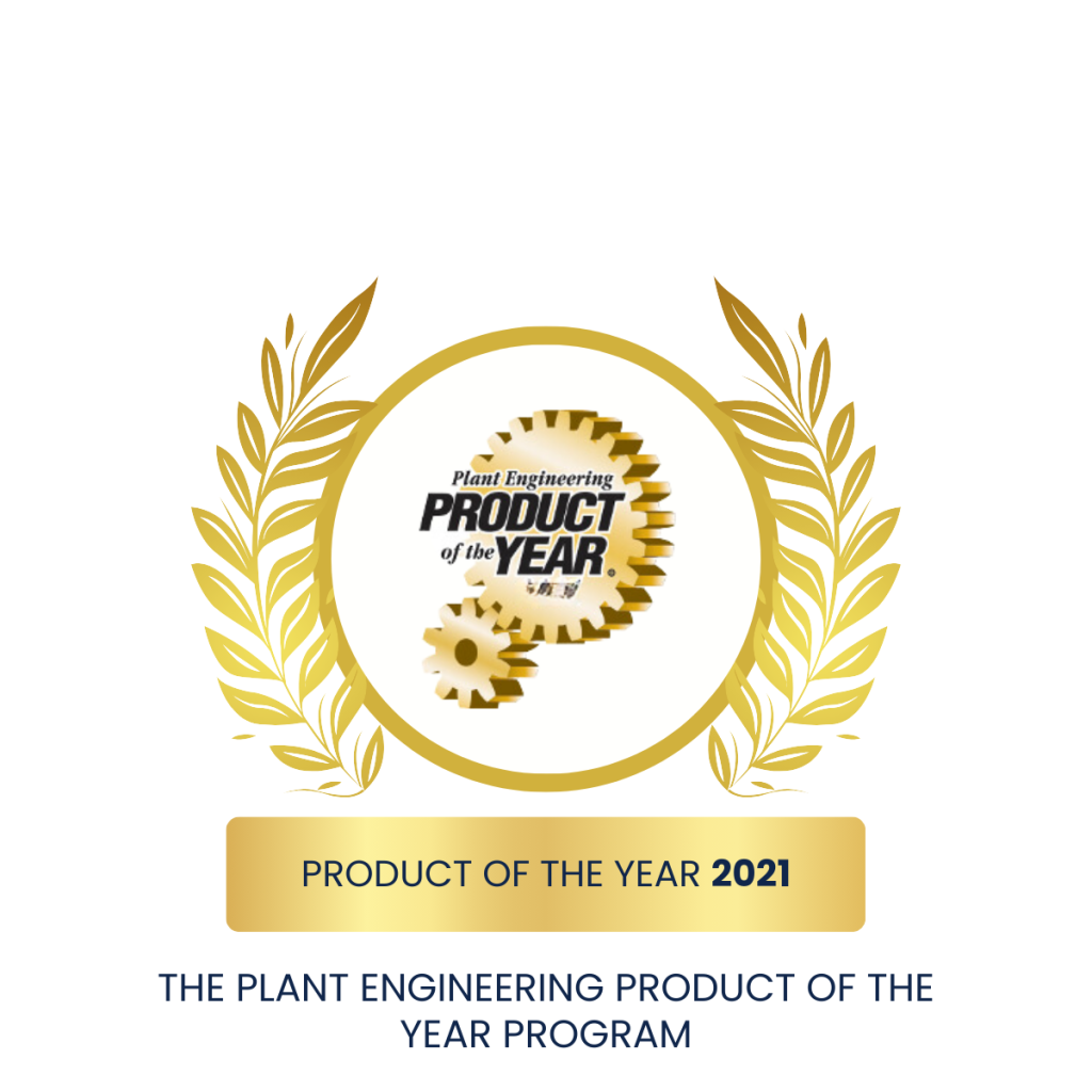 2021 Product of the year award by Plant Engineering