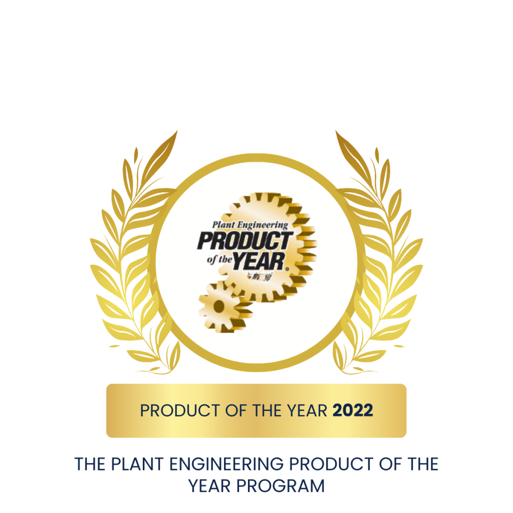 2022 Product of the year award by Plant Engineering