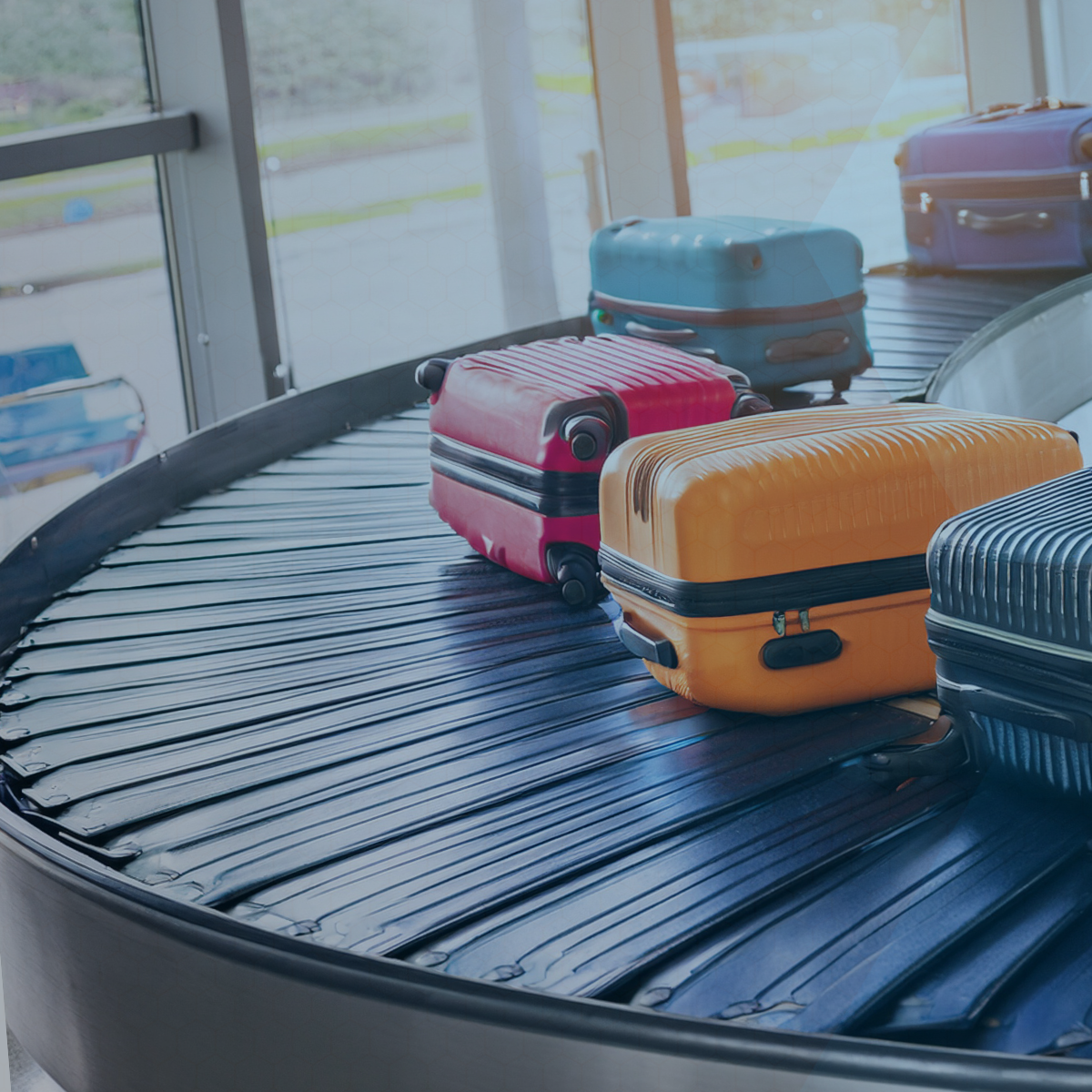 Airport baggage Conveyor Belt